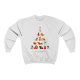 Pet Christmas Tree Heavy Blend™ Crewneck Sweatshirt